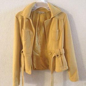 Chic Mustard Yellow Jacket