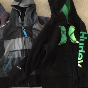 Hurley jackets (2) size 24 months