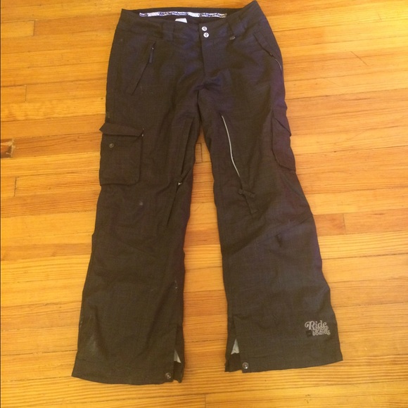 Black Ride Snowboard Pants