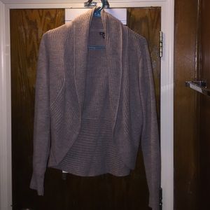 Tan cardigan
