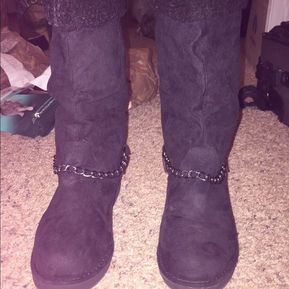 Black Boots by Guess