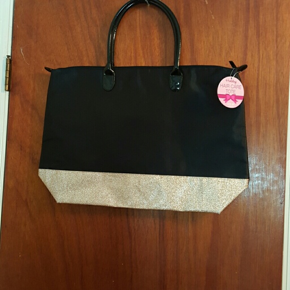 glitter bottom tote