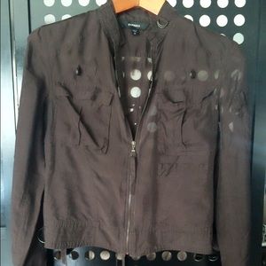 Express jacket 100% silk Sz: M