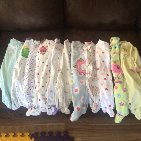 Baby girl sleepers