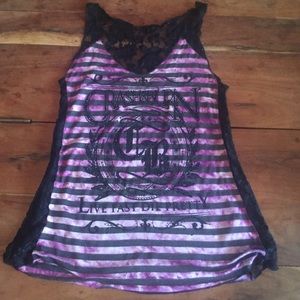 Crash and Burn bling and lave tank