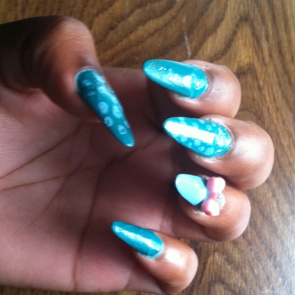 Nails done by me