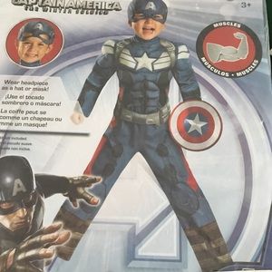 Toddler Captain America Costume
