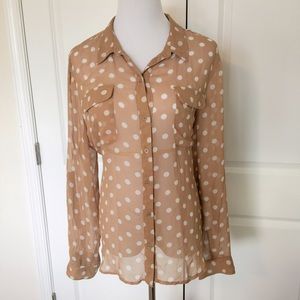 🎉SALE🎉 Sheer flowing lightweight blouse