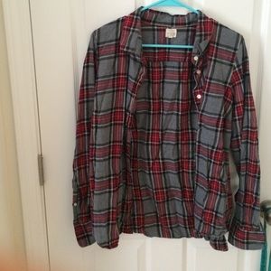 J.Crew Christmas flannel