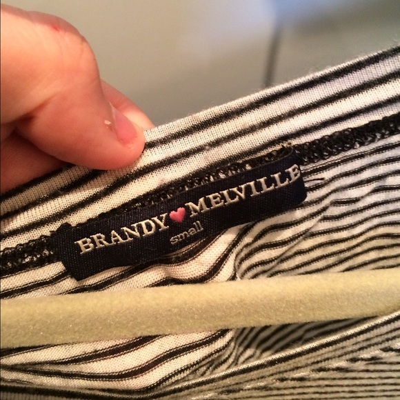Brandy striped shirt. A little cropped - Picture 2 of 2