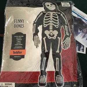 Toddler Skeleton Costume