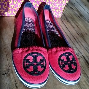 Tory Burch slip on sneaker, size 9