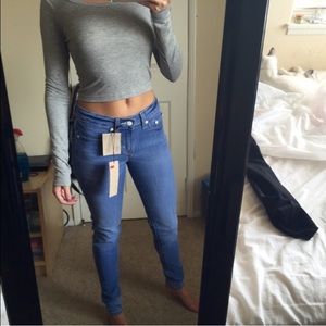 Levi's skinny jeans