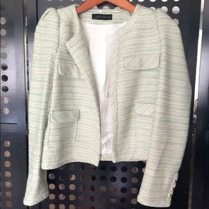 Zara knitted jacket/blazer Sz: L