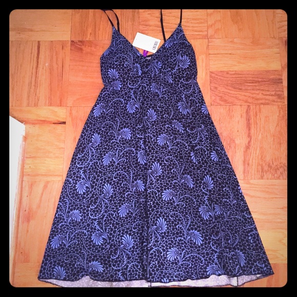 NWT Anthropologie blue dress