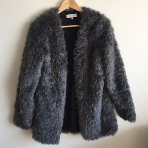 Faux Fur Coat