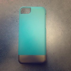 Teal & Gold iPhone 5c case
