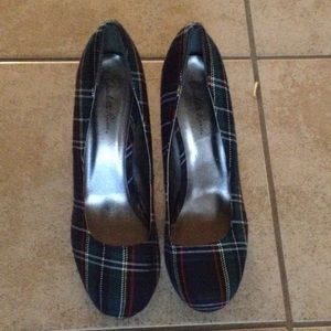 Plaid 4in Heel