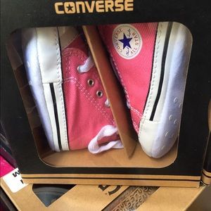 Pink baby Converse