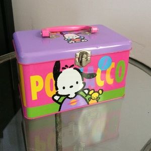 Pochacco vintage metal container
