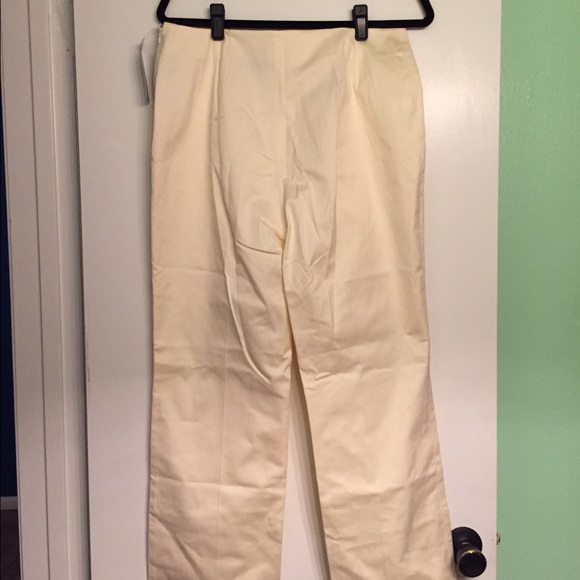 Dana Buchman ivory slacks