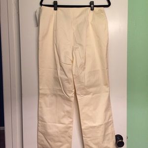 Dana Buchman ivory slacks