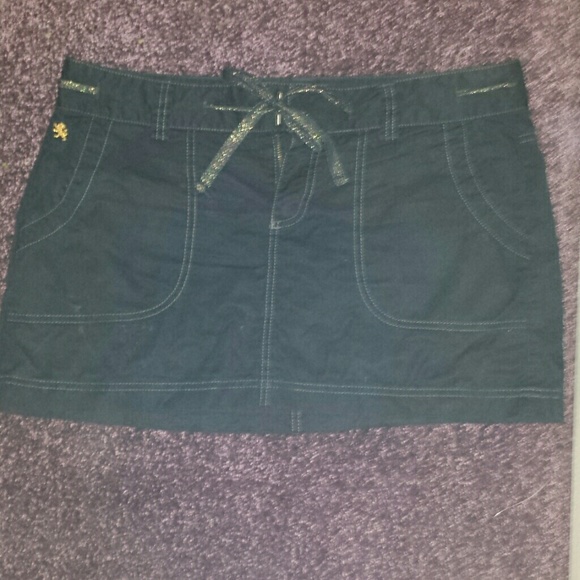 Black and Gold Express Skirt
