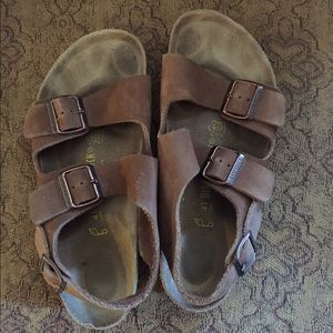 Brown Birkenstock Sandals