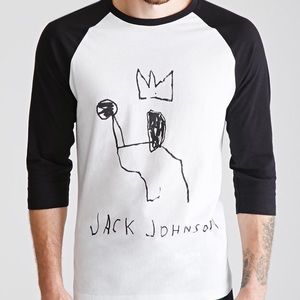 3/4 length graphic tee