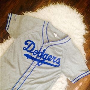 Dodgers Jersey Shirt Dress