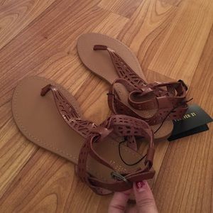 Sandals from forever 21! Brown NWT SOLD