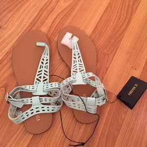 Mint sandals ! NWT forever 21