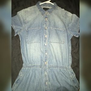 Denim dress