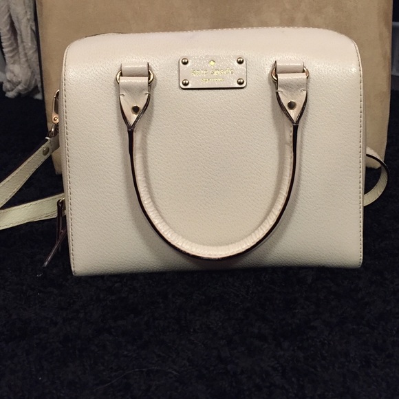 Kate Spade cream Satchel