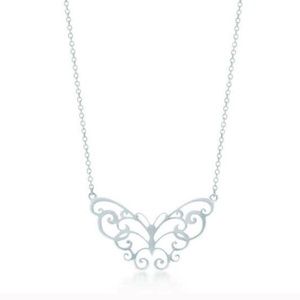Tiffany & Co. Butterfly enchant pendant necklace