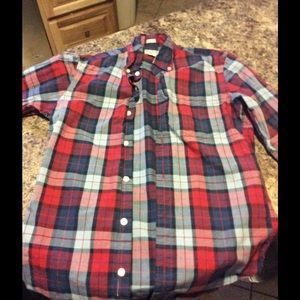 J crew plaid flannel
