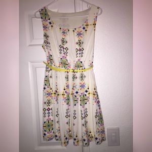 Tribal printed dress