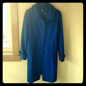 Blue peacoat