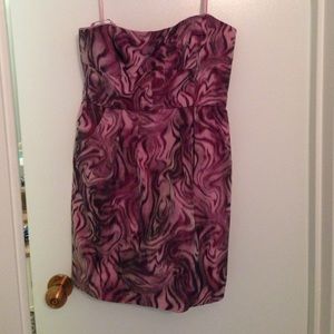 BCBG Maxazaria strapless dress