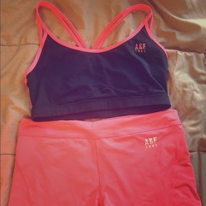 Bundle❗👟️Abercrombie Sport Shorts & Matching Bra