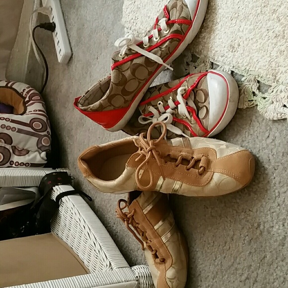 Bundle coach tennis shoes