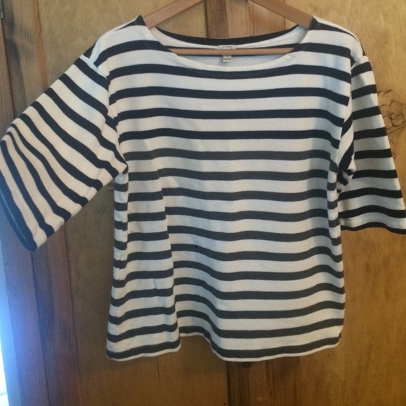 J Crew Boatneck Top REDUCED $5 5.7.17
