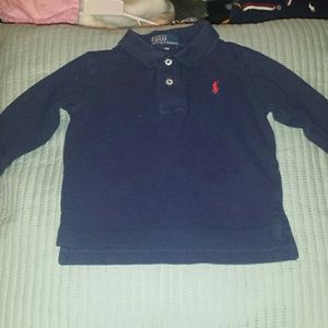 Long sleeved Polo shirt