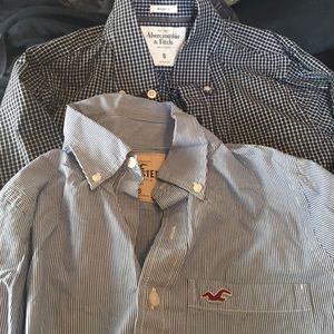 Hollister and Abercrombie dress shirts