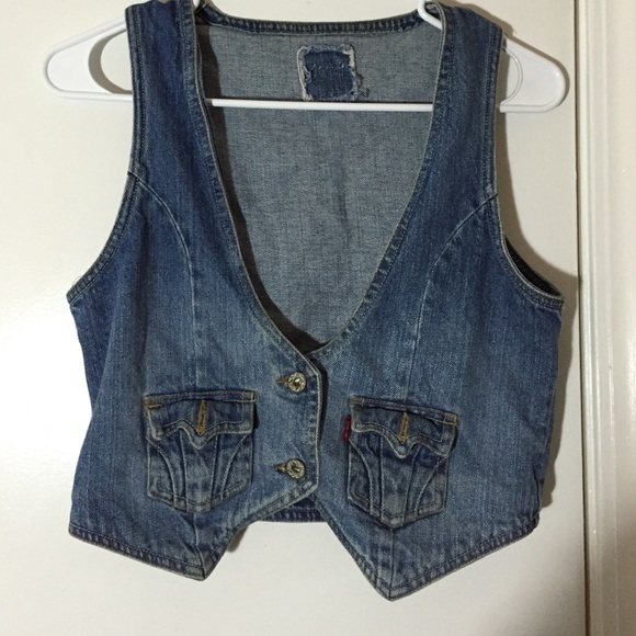 Denim Jeans Vest