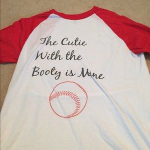 The Cutie With The Booty Is Mine top