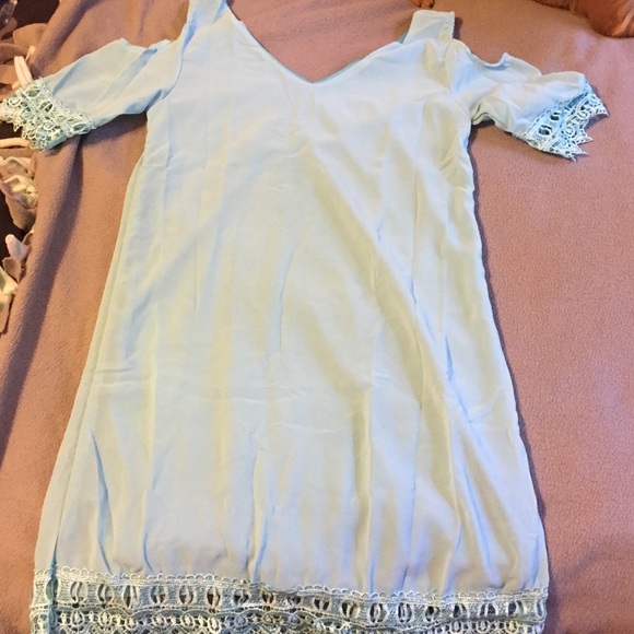 Blue dress!
