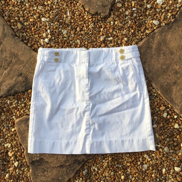J. Crew Dresses & Skirts - Cute White J. Crew Skirt