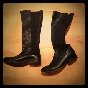 Frye Molly gore riding boots blk sz 8.5