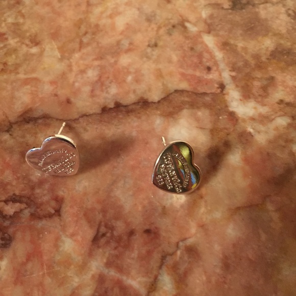 Silver earrings